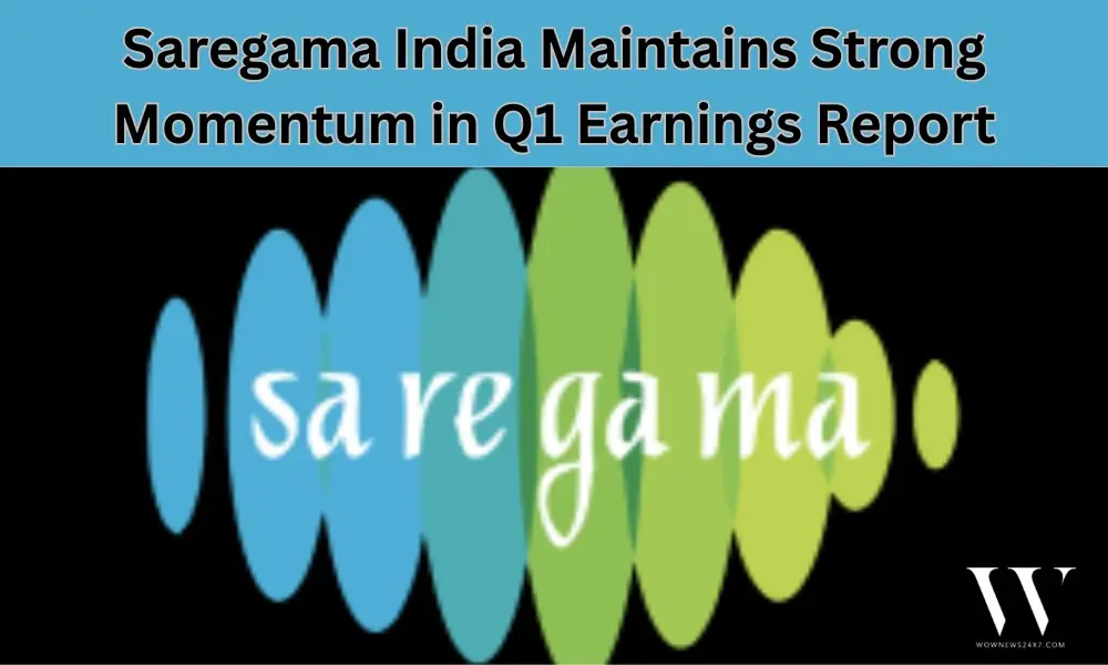 Saregama India Hits the Right Notes with 2.64 Bln Rupee June-Quarter Revenue