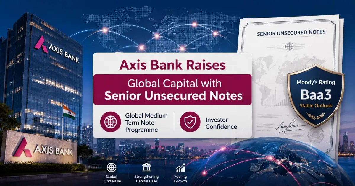 Axis Bank Prices Senior Notes Issue via GIFT City Branch