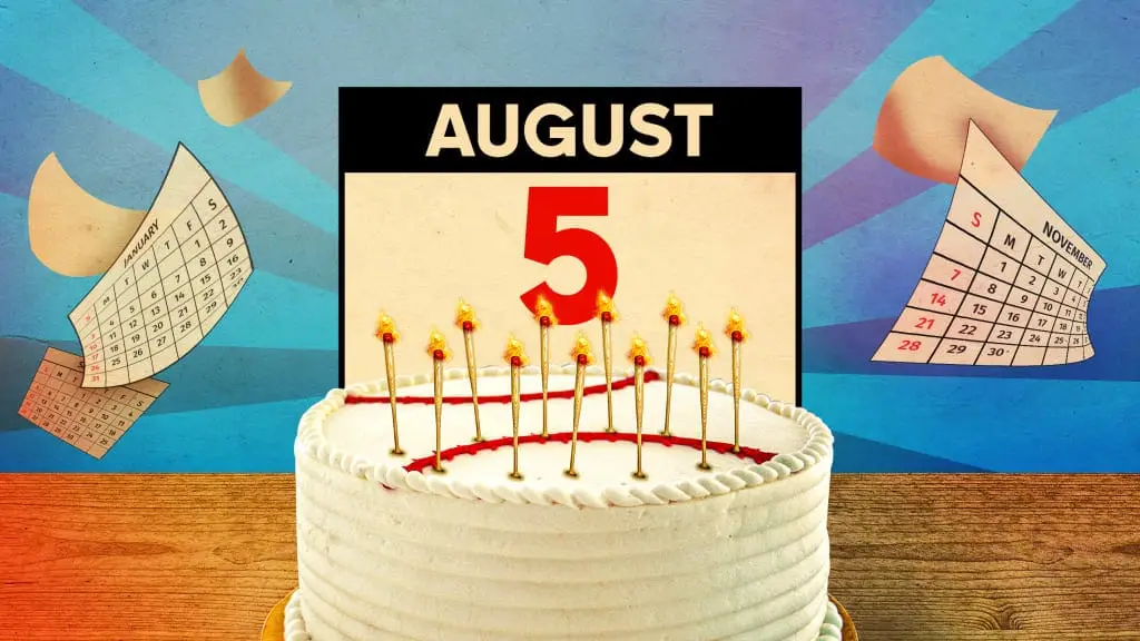 August 5 Babies, Check This Out: Your Birthday Is Shared by These Legendary Stars