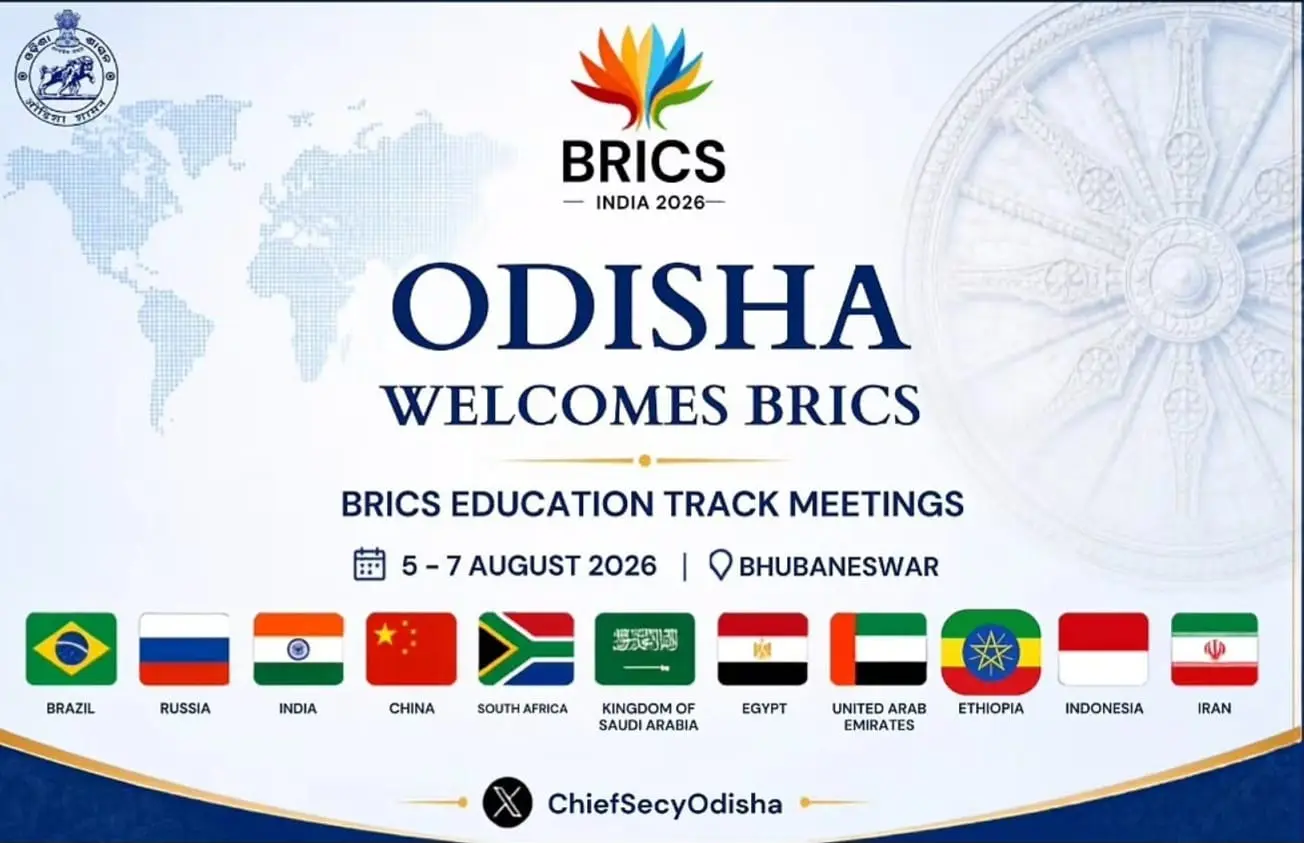 India to Host 13th BRICS Education Meeting in Odisha