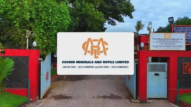 Cochin Minerals Posts Q1 Revenue at 1.31 Bln Rupees