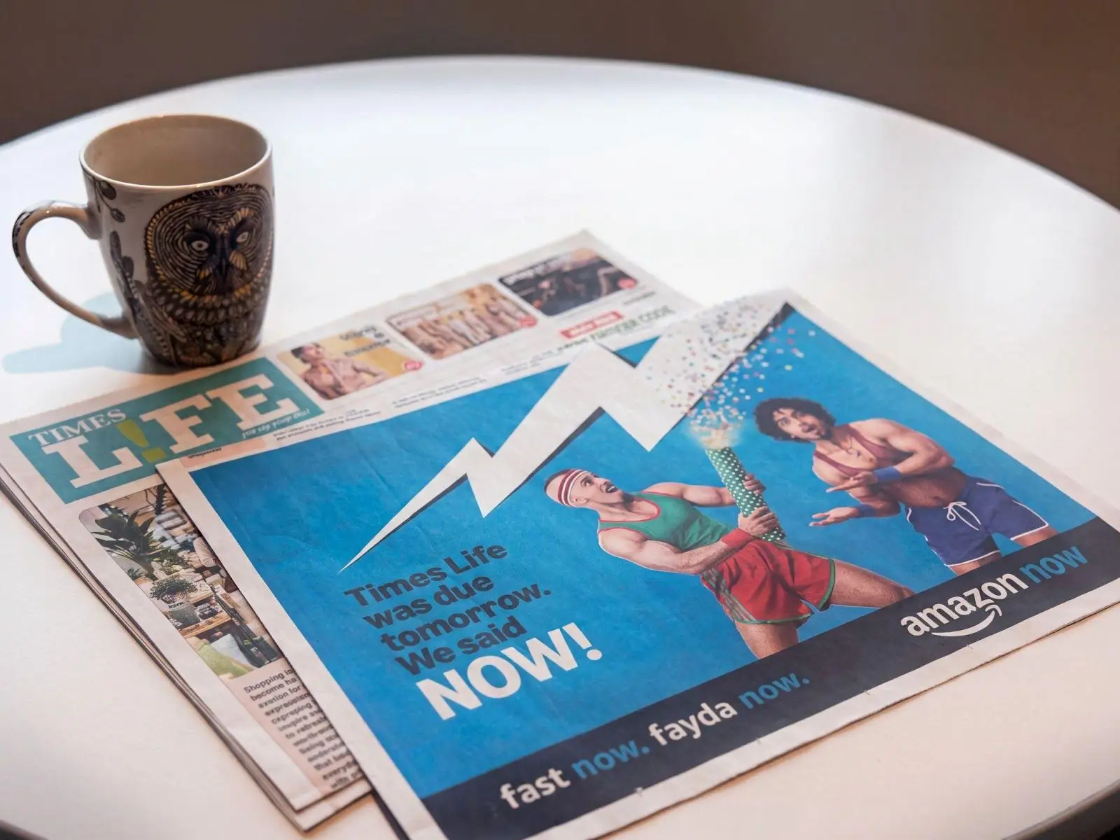 Beating the Clock: Amazon NOW Delivers Tomorrow’s News Today