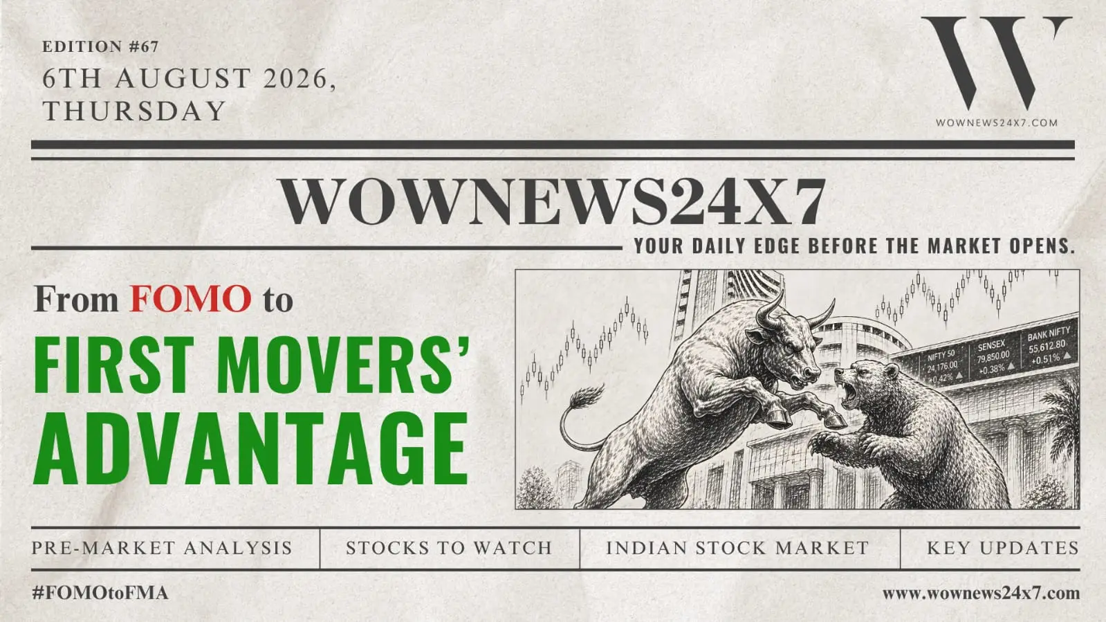 FOMO TO FMA - Risk-Off Mood Sweeps Global Markets as Gold Surges; DII Support, Corporate Earnings Keep India in Focus