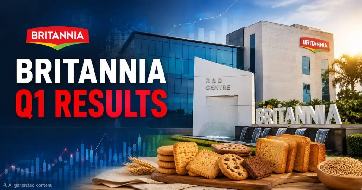 Britannia Q1 FY27 Results: Revenue Tops Estimates at 50 Billion Rupees