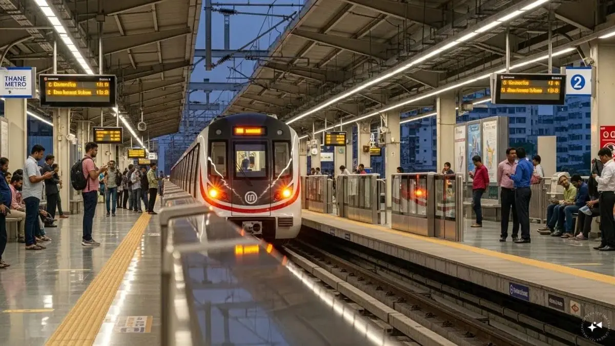 Thane to Dombivli Metro: New 9.6-km Line to Link Four Key Hubs