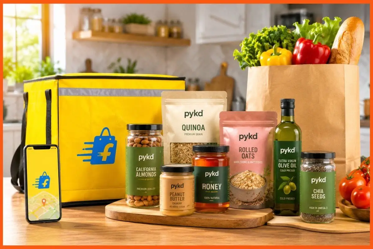 Basket Upgrade: Flipkart Minutes Launches Pykd for Gourmet Shoppers