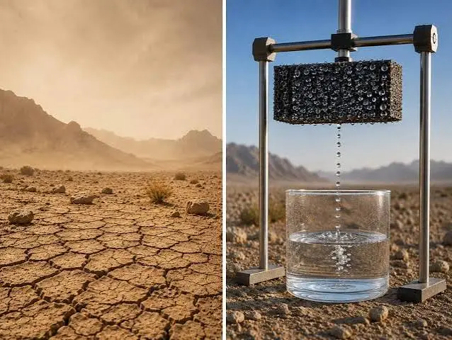 This New 'Sponge' Can Pull Drinking Water Straight From Bone-Dry Air