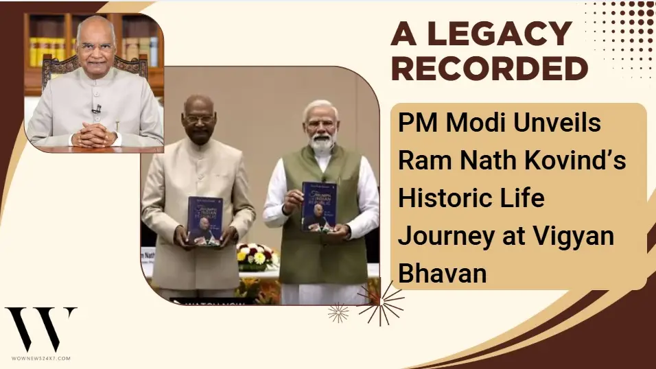 A Journey of Resilience: PM Modi Unveils Former President Ram Nath Kovind's Life Story
