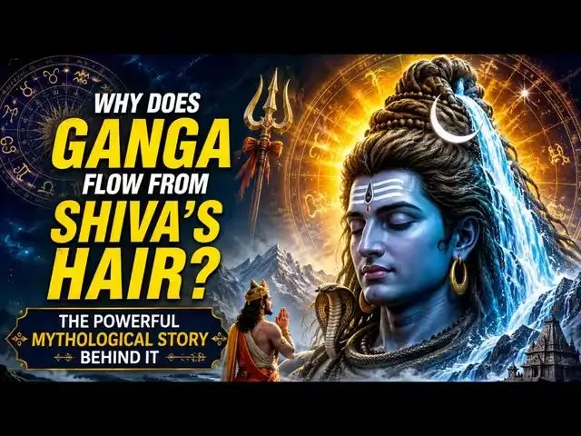 Celestial Tides: Unraveling Why Lord Shiva Caught Ganga in His Hair