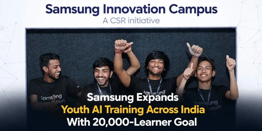 Smart Skilling: Samsung Targets 20,000 Young Indians for AI Training