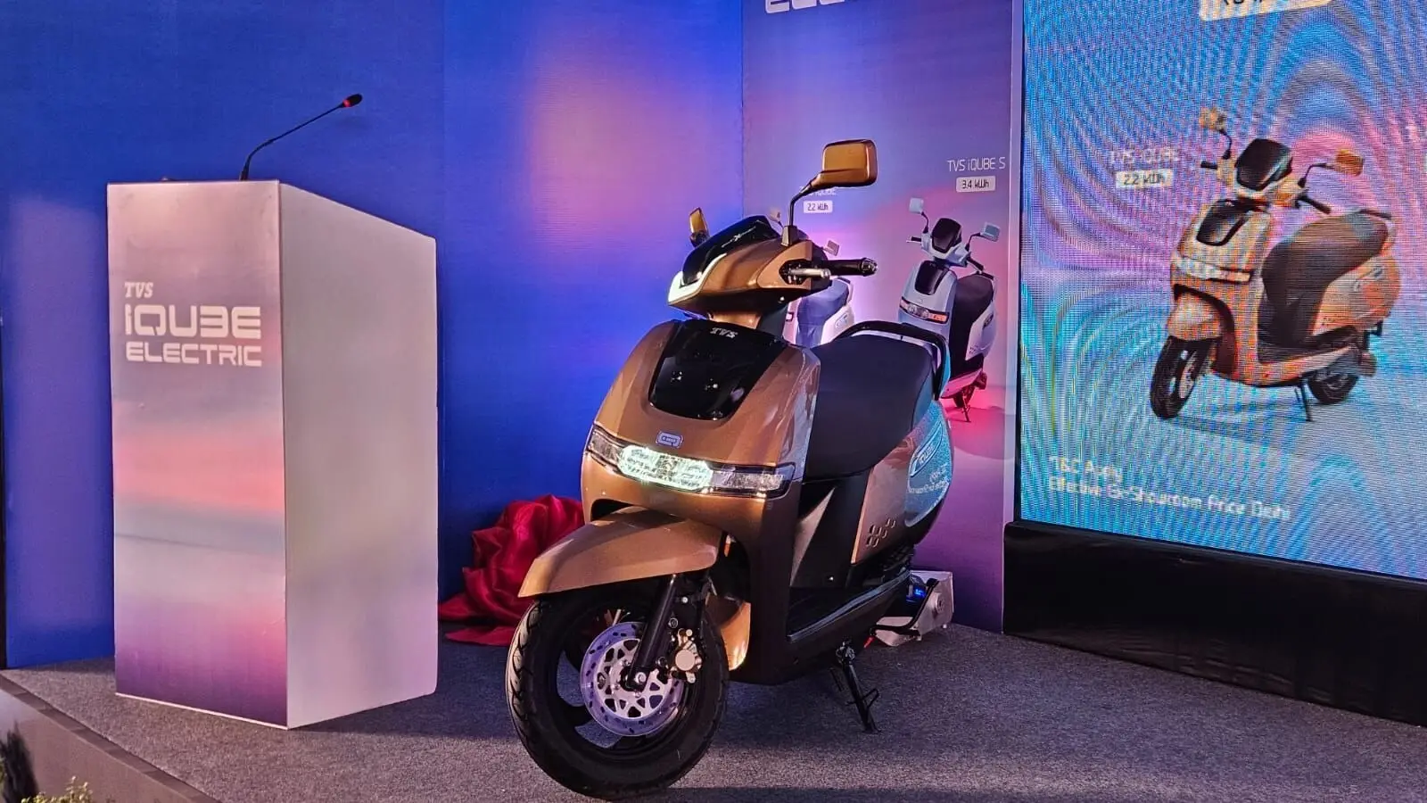 TVS Motor Launches iQube EV in Kenya for African Debut