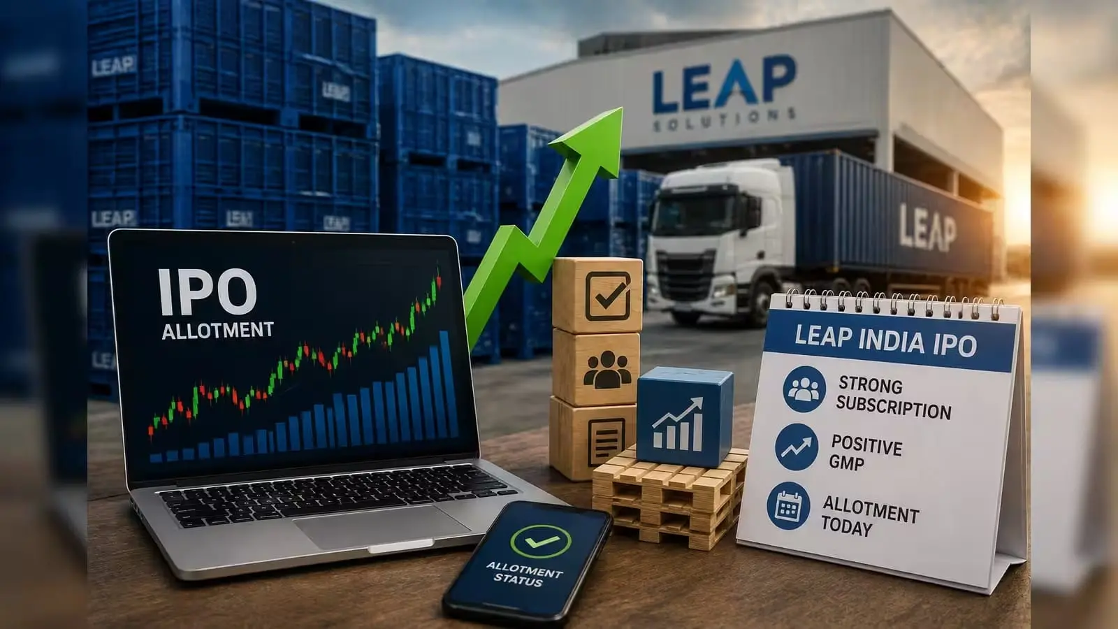 Leap India Shares Debut at ₹165.90 on NSE, Up 4.34% Over IPO Price