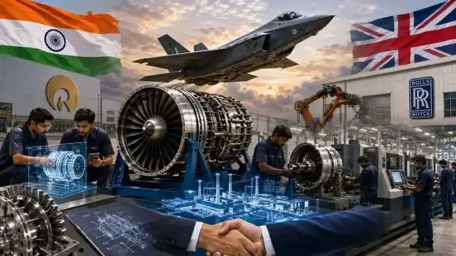 High-Altitude Ambitions: Reliance and Rolls-Royce Target Indigenous Fighter Engines