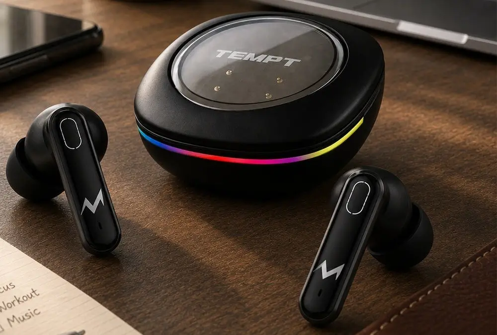 The Next Big Sound in Mobile Gaming: TEMPT Launches Thunder Pro Earbuds