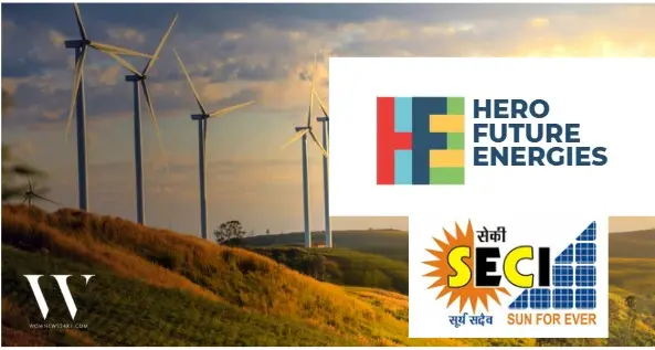 Around the Clock Green Power: Hero Future Energies Bags 120 MW SECI Project at ₹5.25/kWh