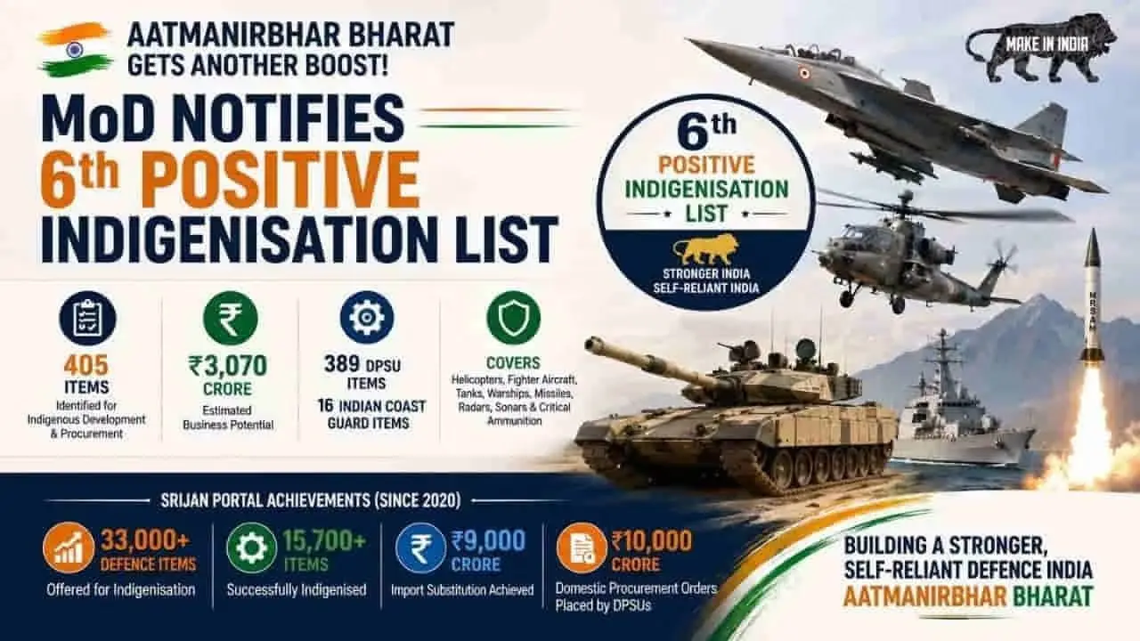 Building the Arsenal at Home: India Adds 405 Items to Defence Indigenisation List