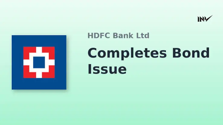 HDFC Bank Completes US$1.75 Billion Bond Issue