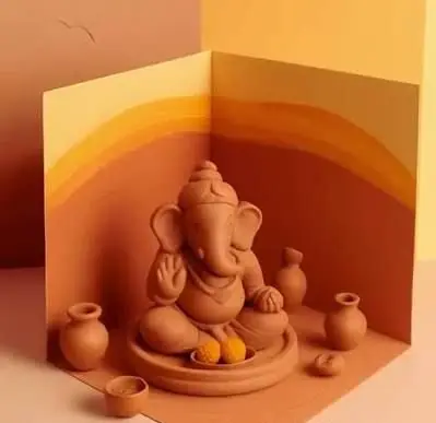 Clay Craft Revolution: Delhi Residents Roll Up Sleeves to Shape Personal Bappa Idols
