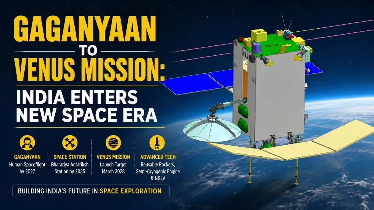 Beyond the Moon: How Gaganyaan and the Venus Mission Are Redefining India's Cosmos