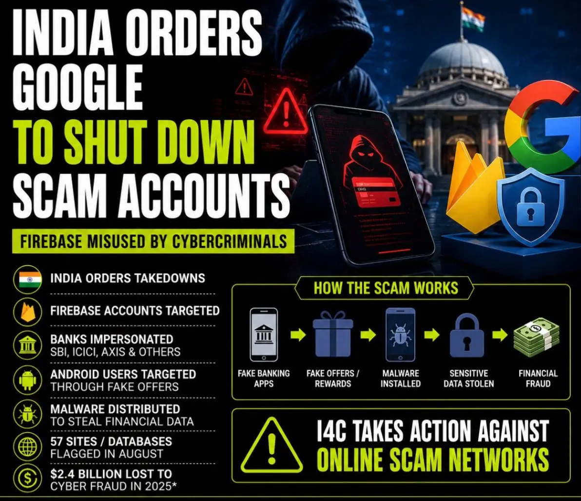 Cloud Impostors: How Scammers Weaponize Firebase to Steal Financial Data