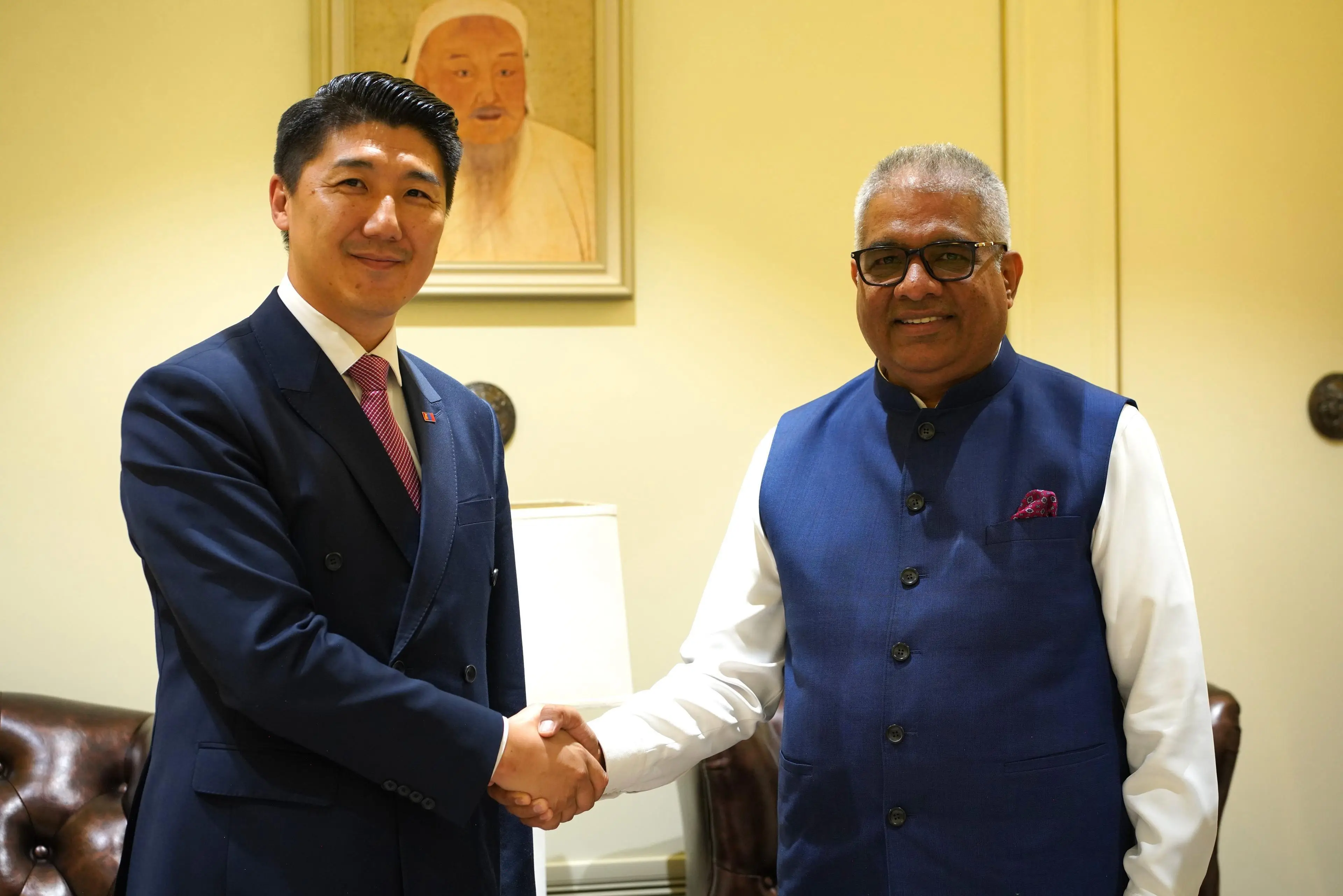 Green Horizons: Environment Minister Bhupender Yadav Arrives in Mongolia for COP17