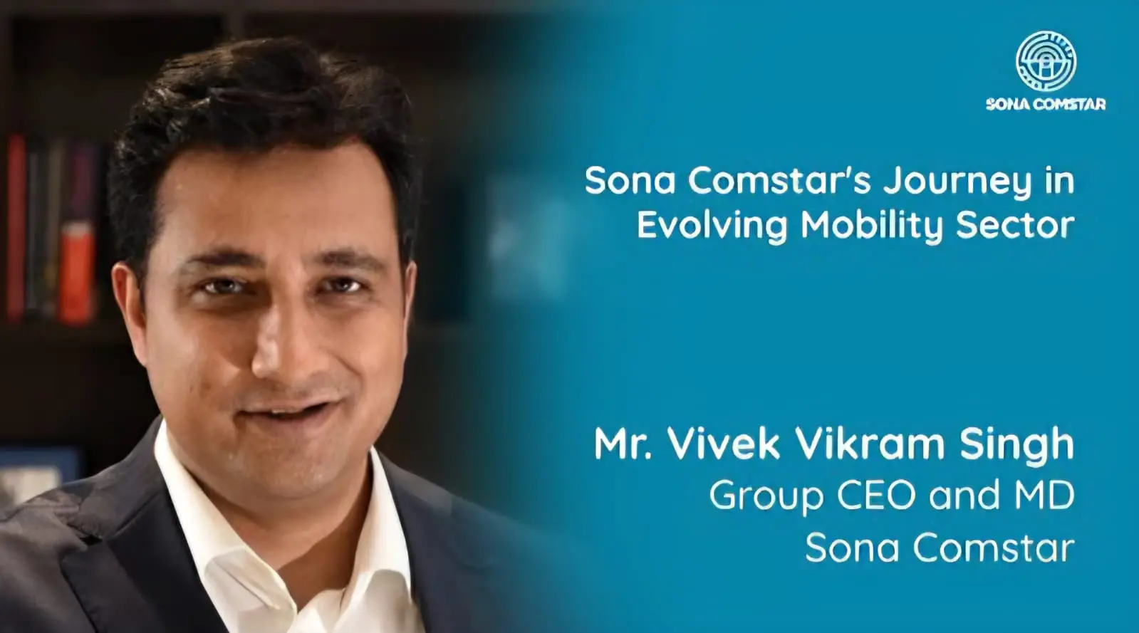 Sona Comstar Targets Full Domestic EV Stack Development in India