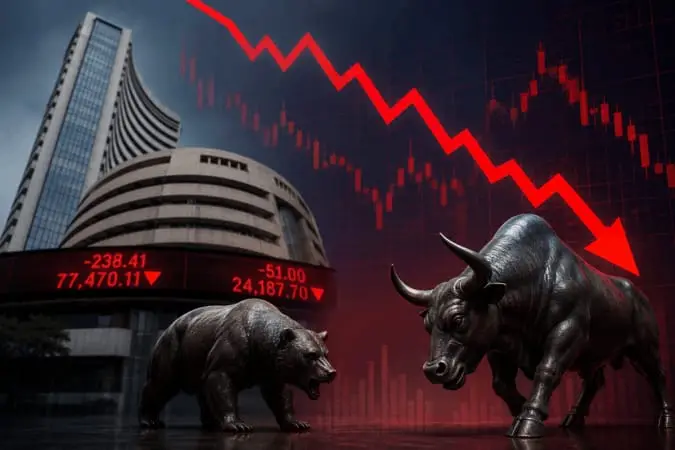 Indian Stock Markets Slide in Early Trade as Banking Drag Weight