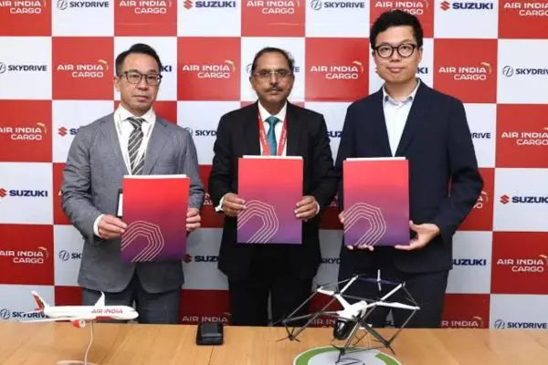 SkyDrive, Air India, Suzuki Map eVTOL Medical Logistics in India