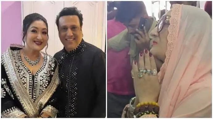 Sunita Ahuja Visits Khatu Shyam Temple Amid Govinda Divorce Buzz