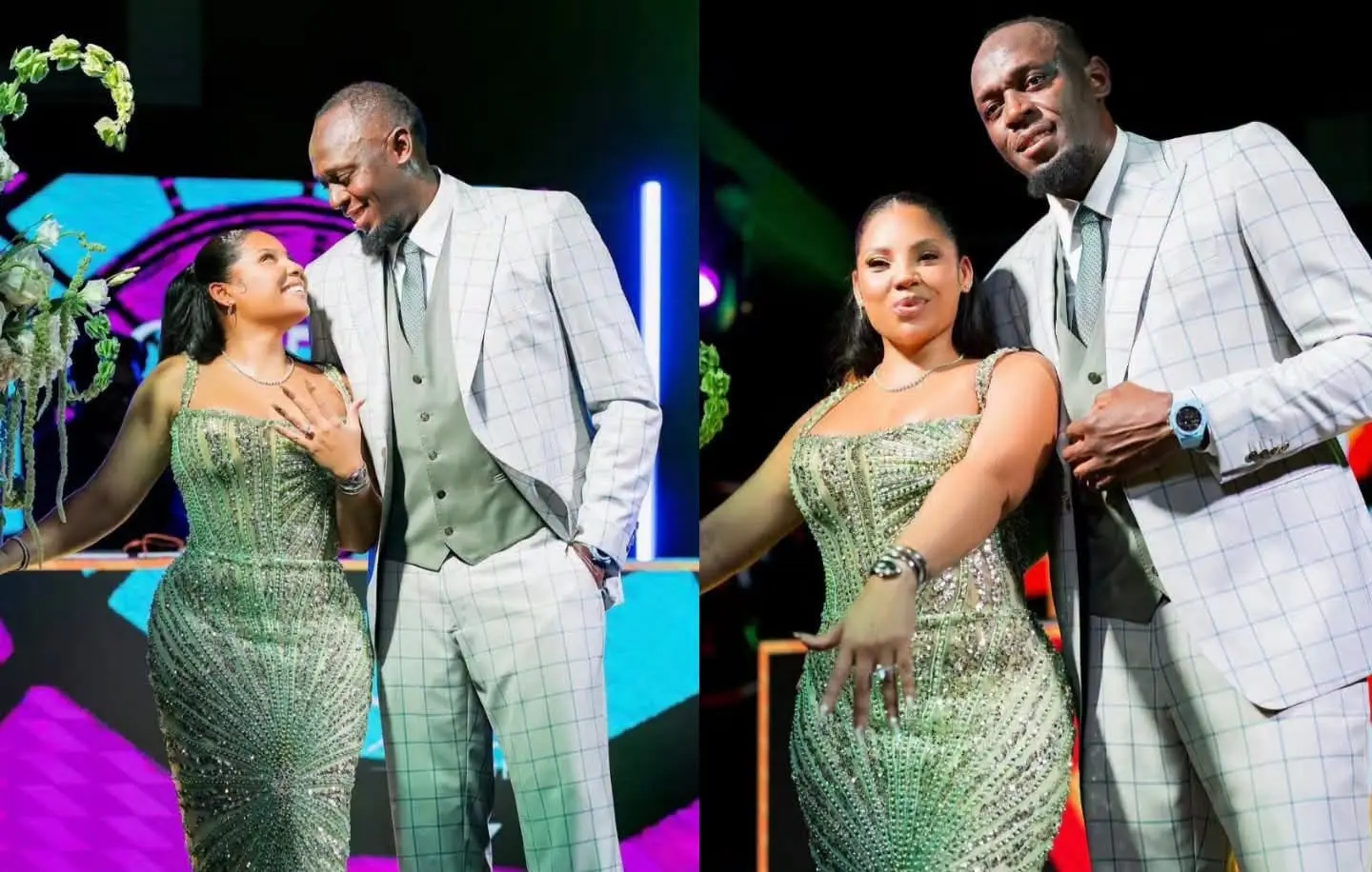 Usain Bolt Engaged to Kasi Bennett with 5-Carat Diamond Ring