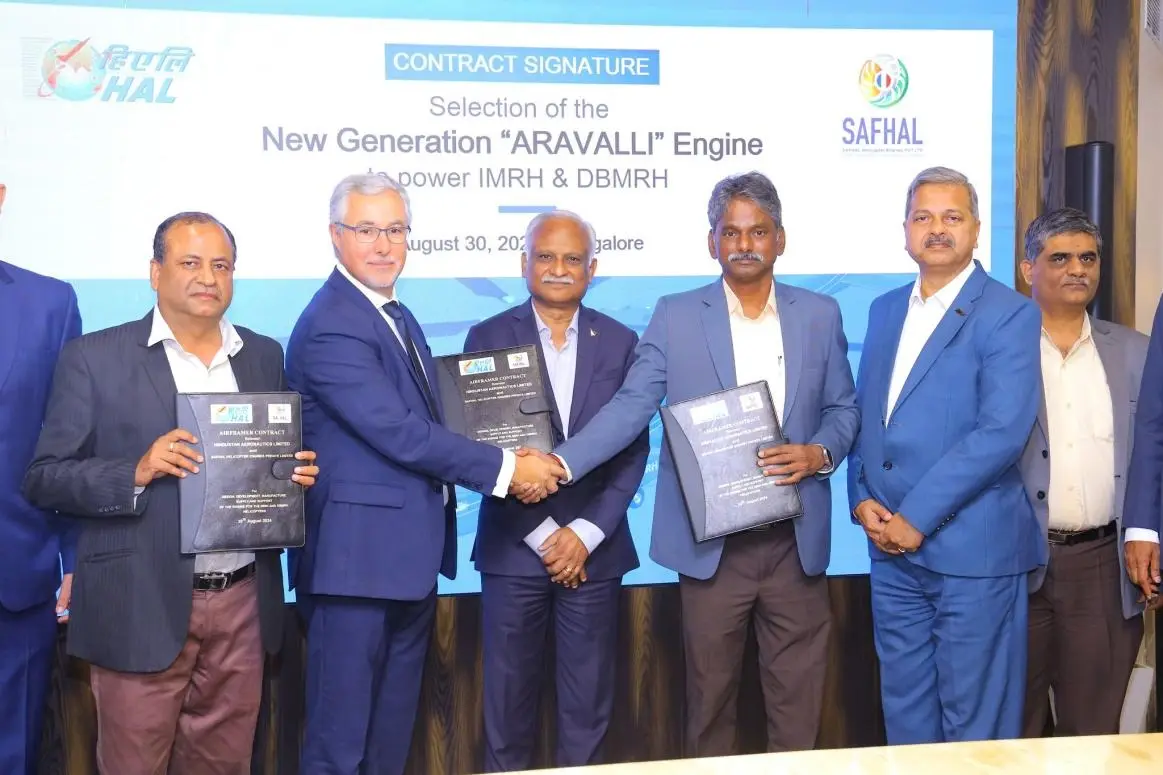 HAL and Safran Finalize Joint Venture for Indigenous Defense Manufacturing