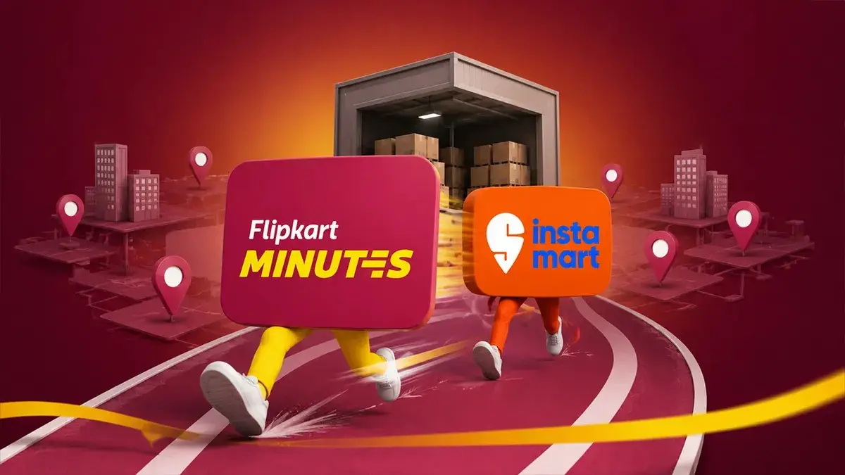 A New Leader in Minutes: Flipkart Surpasses Swiggy Instamart's Dark Store Network