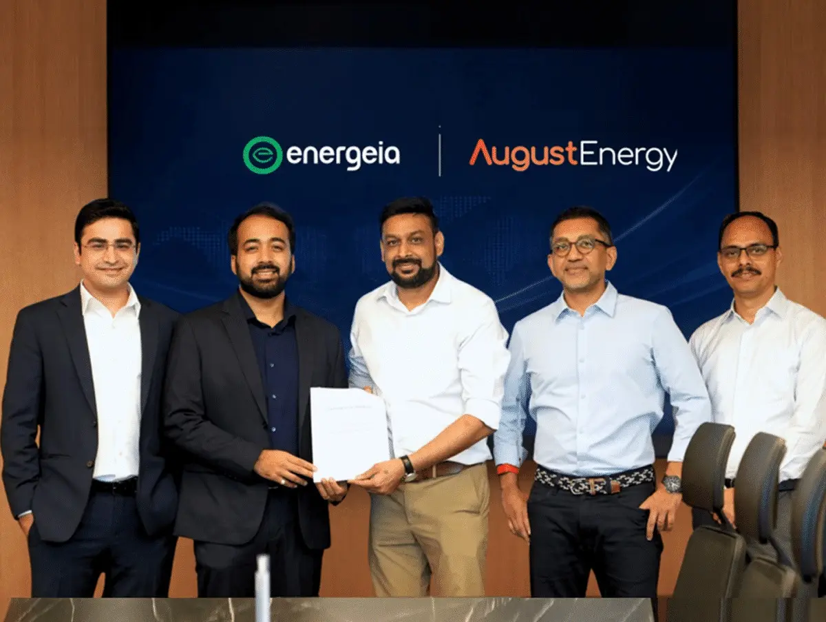 Powering Efficiency: August Energy and Energeia Launch $100M India Plan