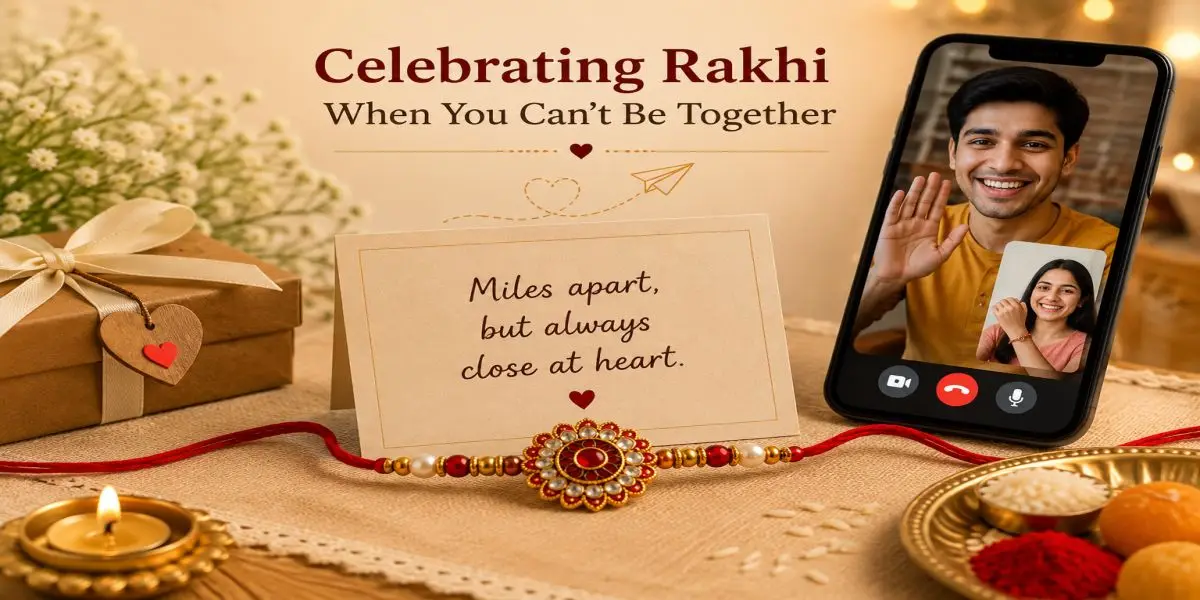 Can Digital Threads Bridge the Ocean for Long-Distance Siblings on Rakhi?