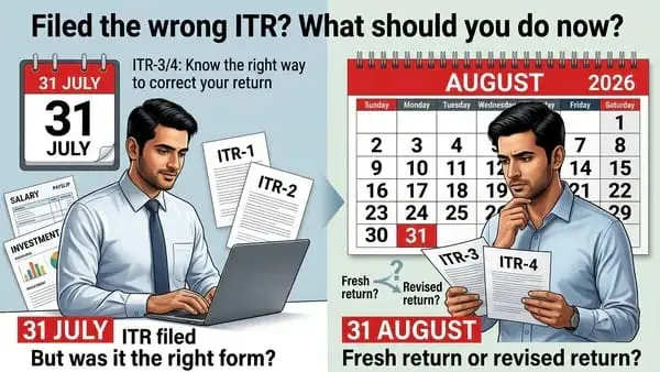 Wrong ITR Form Filed by July 31: How to Submit a Revised ITR-3 Return