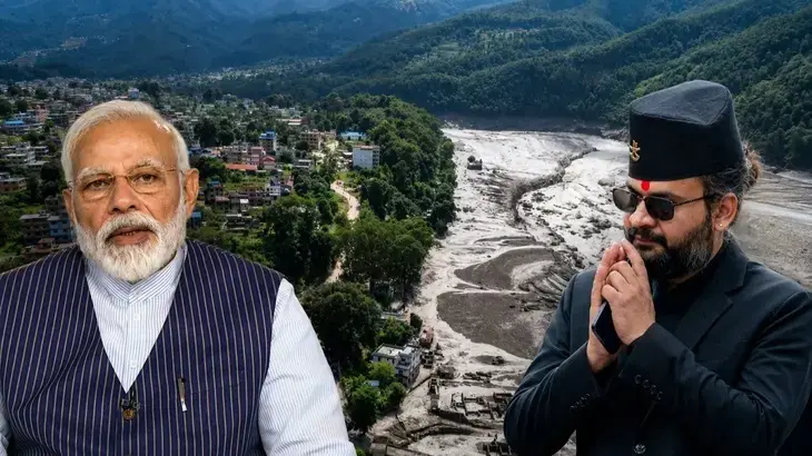 In Solidarity: PM Modi Extends Deep Condolences and Aid to Flood-Hit Nepal