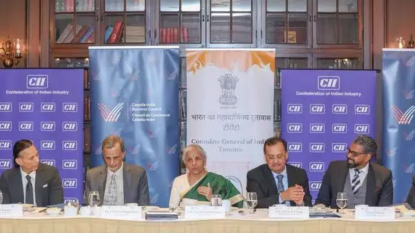 FM Sitharaman Pitches India’s Growth to Canadian Giants