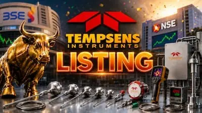 Tempsens Instruments Debuts at Rs 634 on NSE, Up 111 Percent