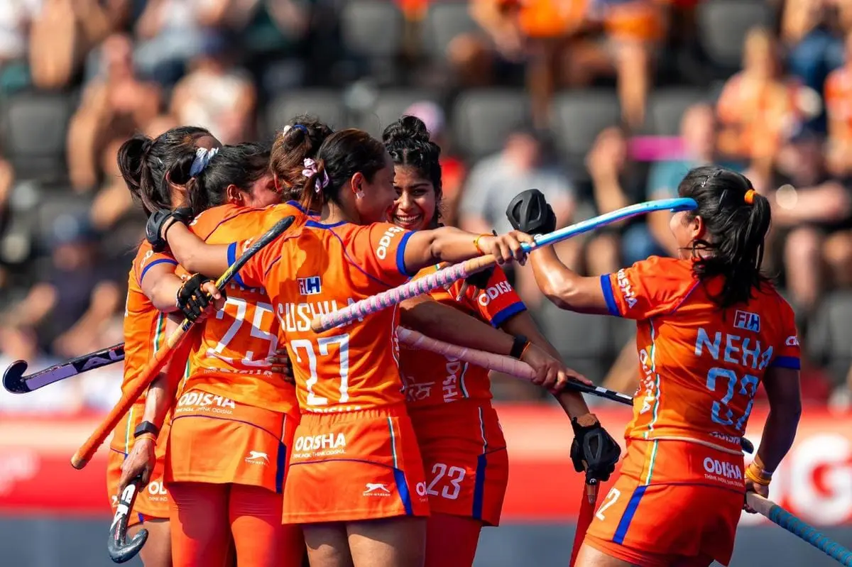 Indian Women's Hockey Team Beats Germany 3-1 to Claim Fifth Spot