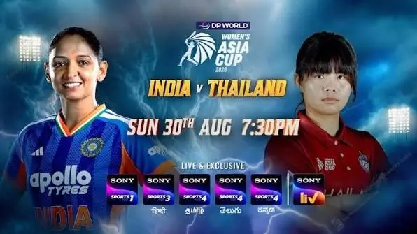Consistency in the Spotlight: India Opens Women's Asia Cup Campaign Against Thailand
