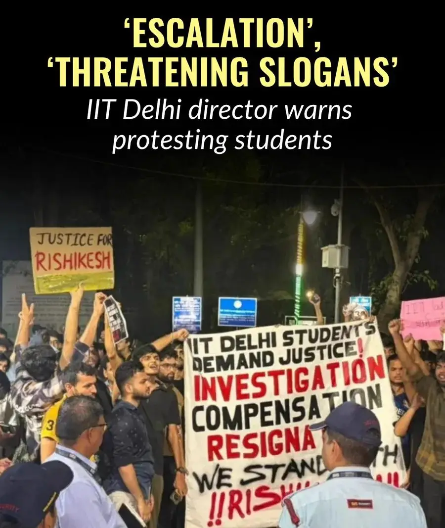 Slogan Clash: IIT Delhi Protesters Deny Administration's Claim of 'Unsavoury' Language