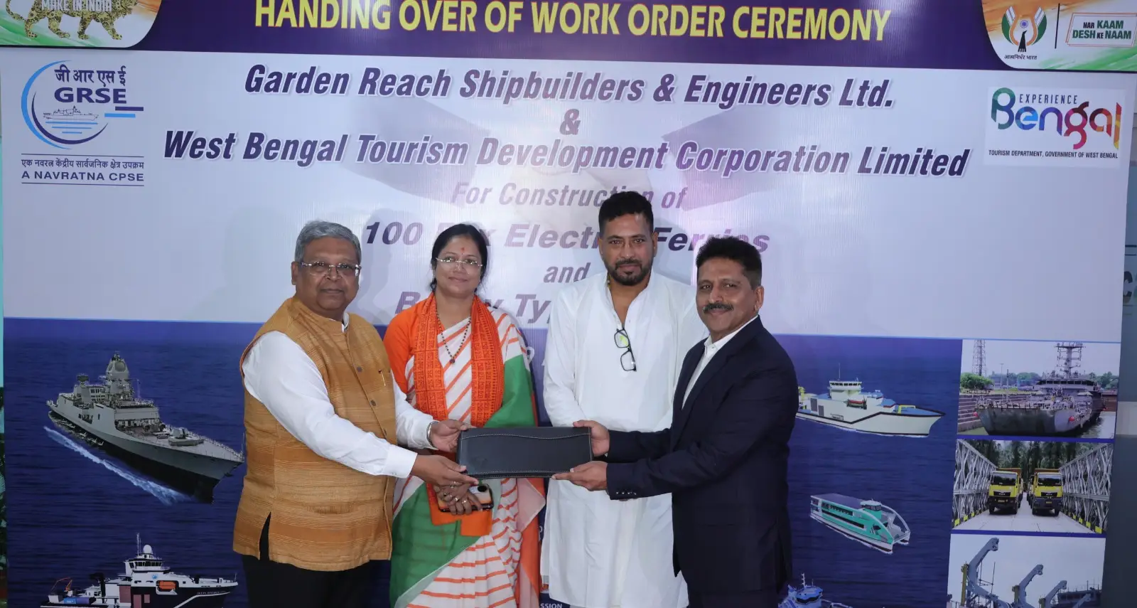 Engineering Excellence: GRSE Wins New West Bengal Ferry and Bridge Contracts