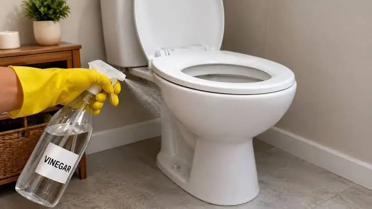 The 10-Minute Fix: How a Quick Spray of Vinegar Can Transform Your Bathroom Hygiene