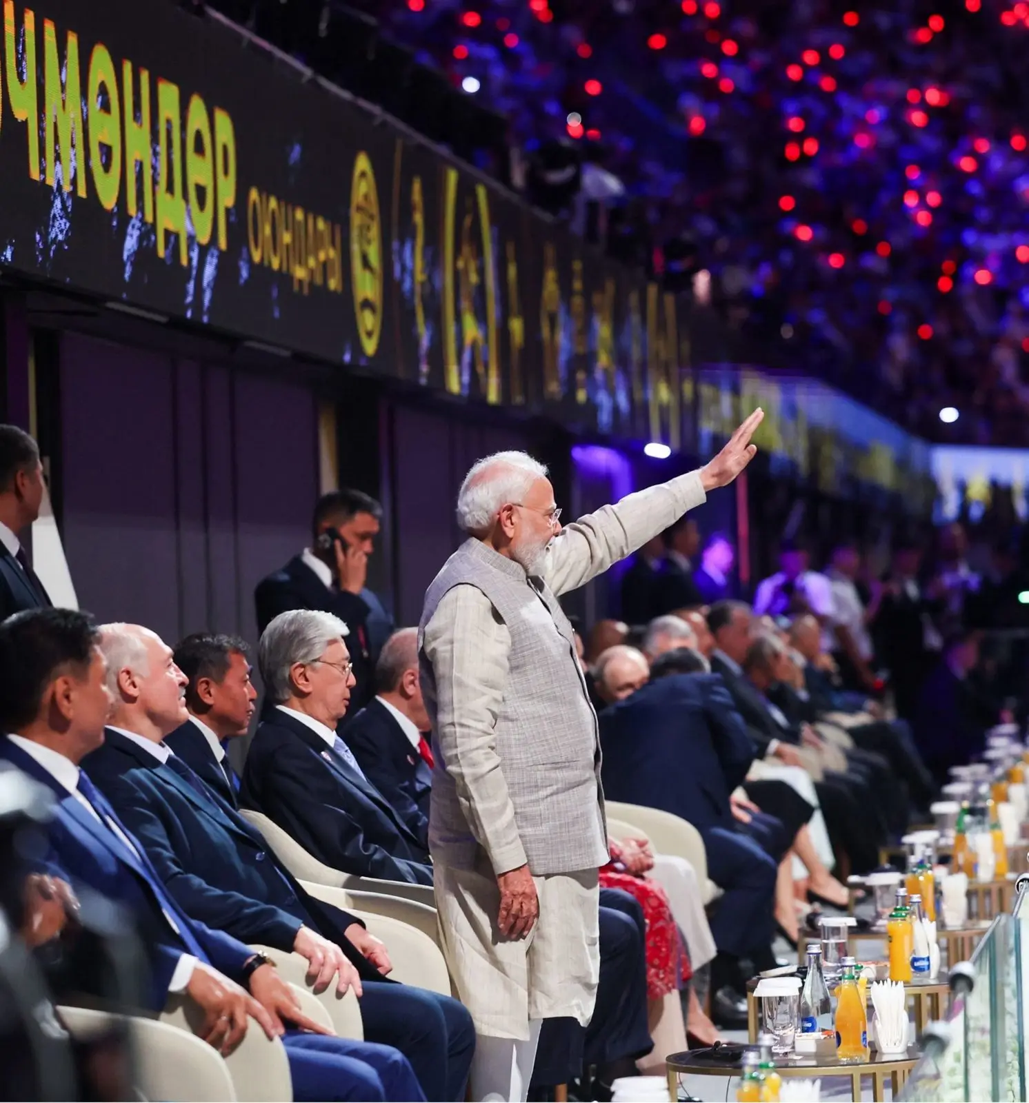 Nomadic Rhythms: PM Modi Joins SCO Leaders at World Nomad Games Opening