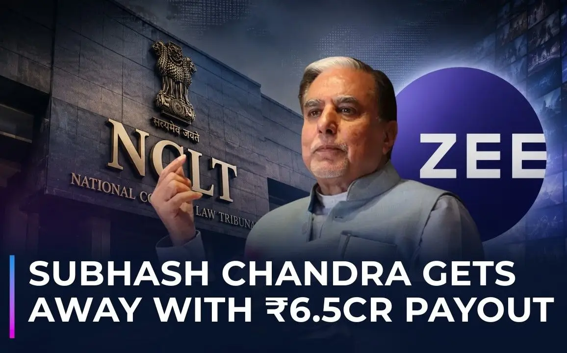 The Micro Payout: How Subhash Chandra’s ₹6.5 Cr Plan Cleared the NCLT