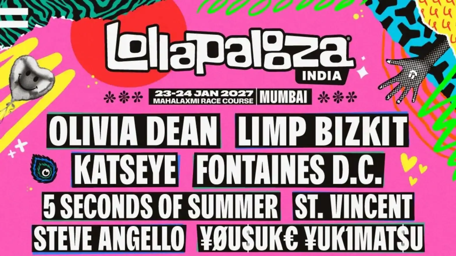 The Countdown Begins: Lollapalooza India Drops Epic 2027 Lineup Featuring Global Icons