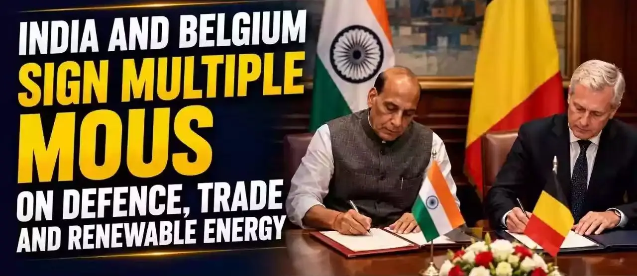 Green Power: India and Belgium Sign Landmark Renewable Energy Cooperation Pact