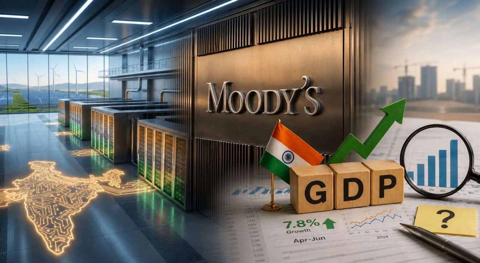 Moody's: India Data Centres to Add Just 0.13% to GDP