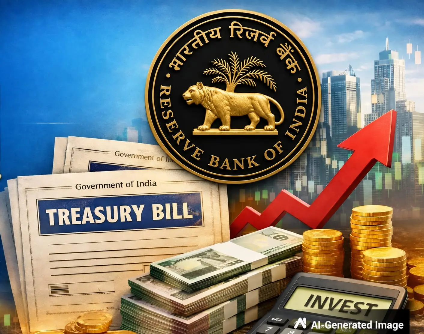 India to Auction 240 Bln Rupees of T-Bills on Sept 9
