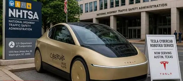 Regulatory Roadblock: NHTSA Probes Tesla’s Self-Certified Driverless Cybercab Fleet